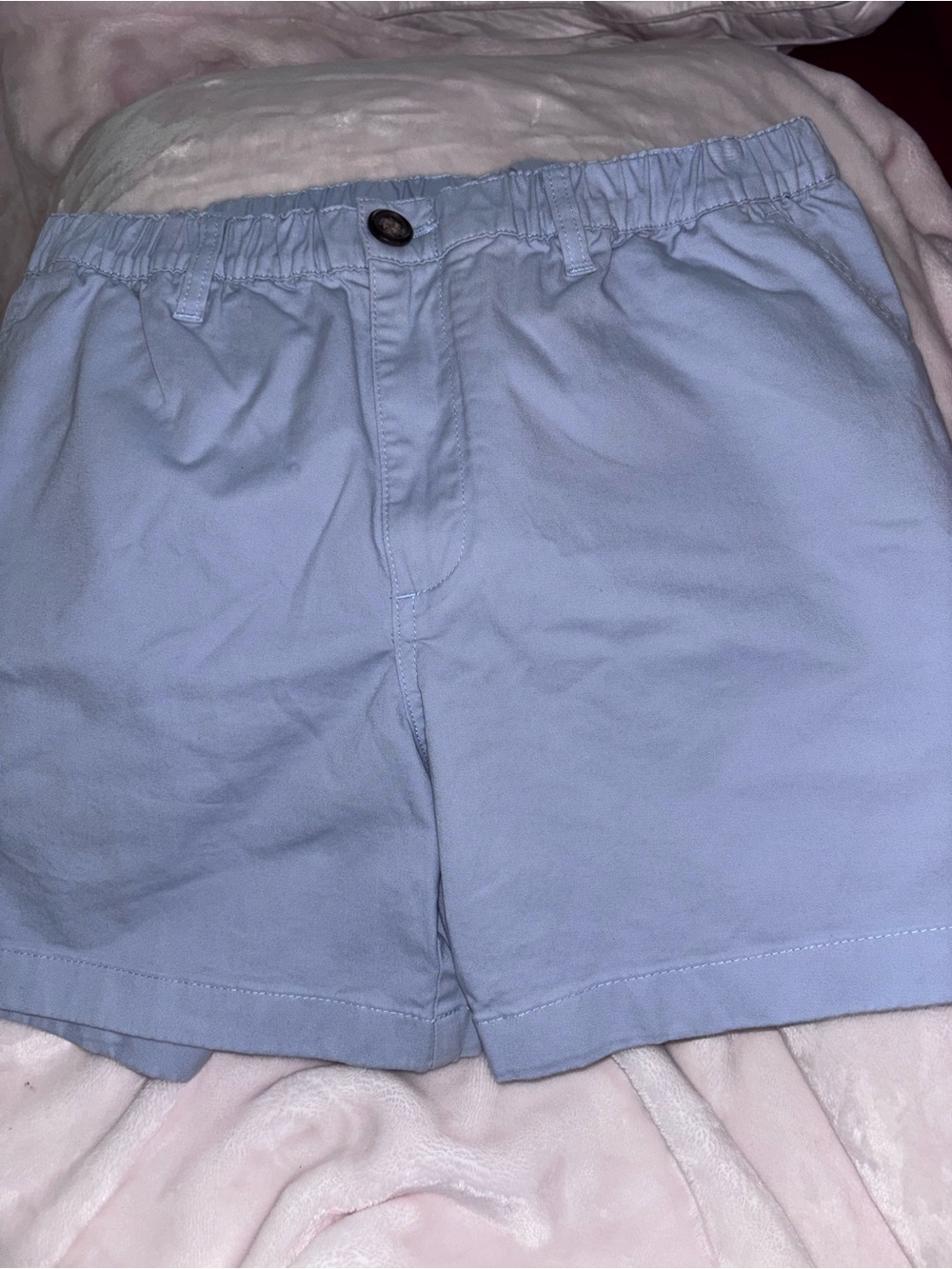 Men's Chubbies 5.5 inch inseam Light Blue Elastic-Waist Shorts